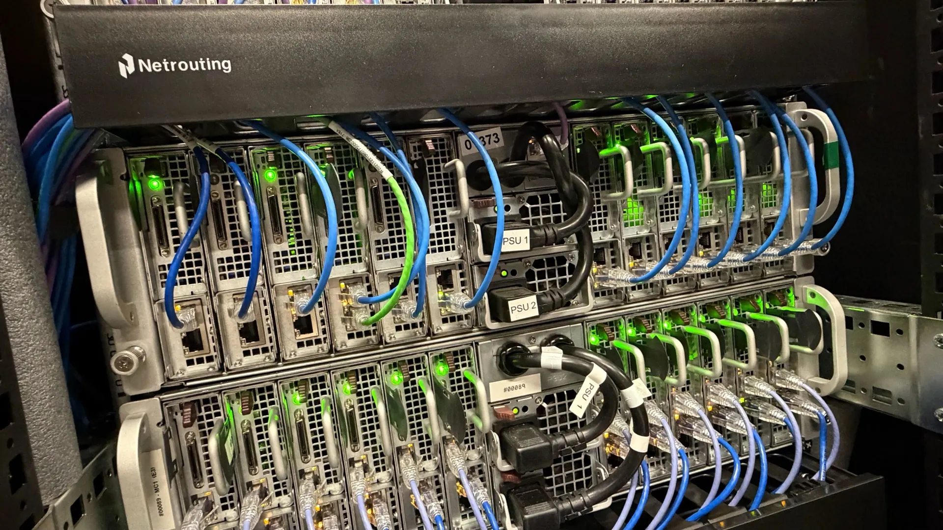 Engineers at work in the BareFABRIC core